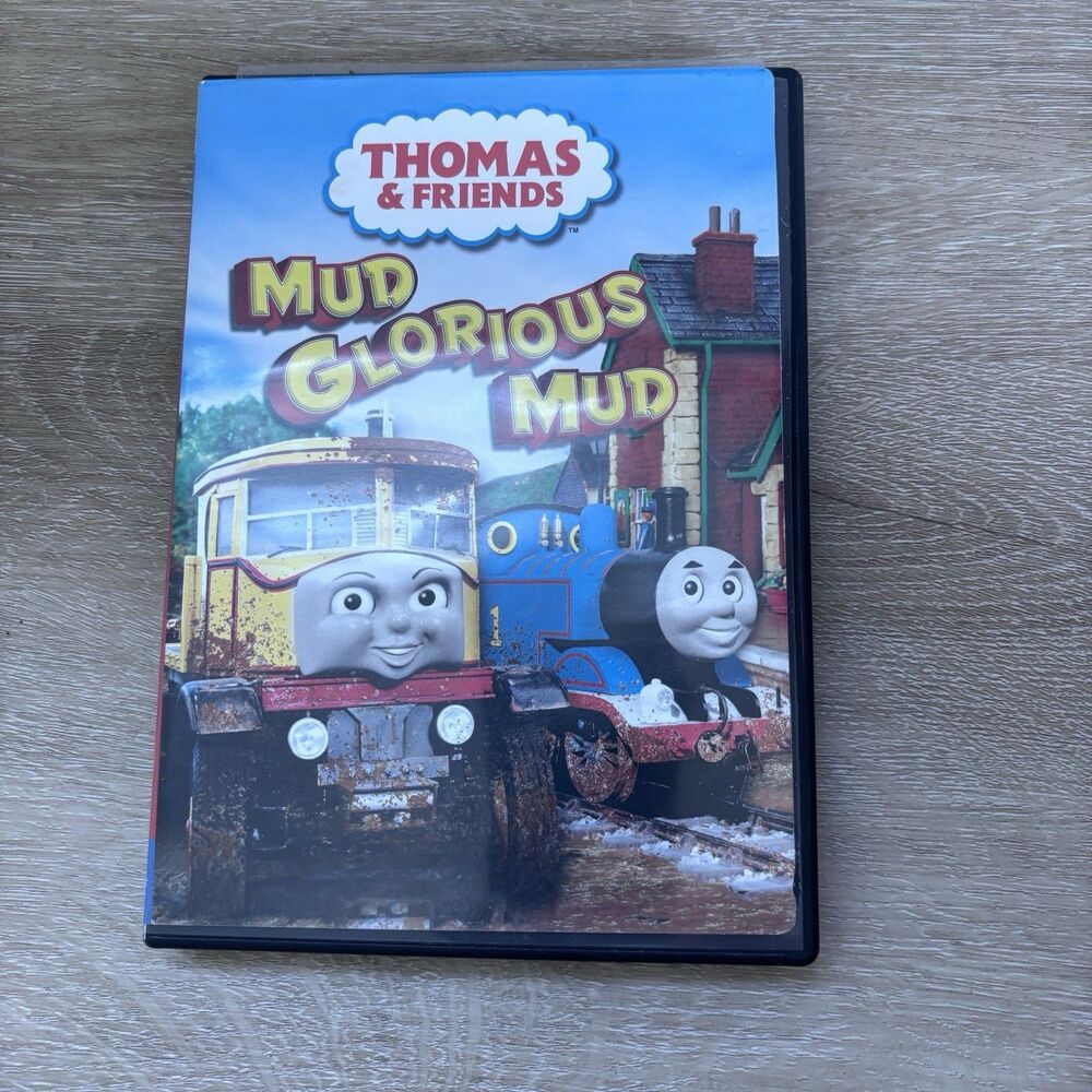 Thomas & Friends Mud Glorious Mud DVD 2009 Kids Childrens Shows 6 Episodes Songs